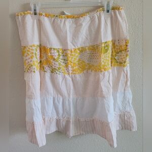 J.Crew Sz Medium Cotton Patchwork skirt